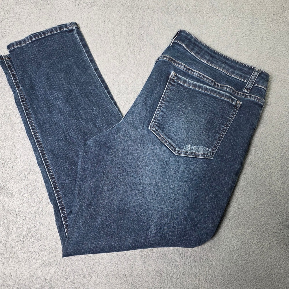 Riders by Lee Womens 16M Modern Midrise Boyfriend Jeans Dark Wash 11MYCK3
